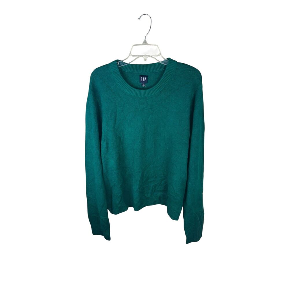 gap crewneck pullover sweater women‎ cashsoft crew going green Size XXL Tall NEW